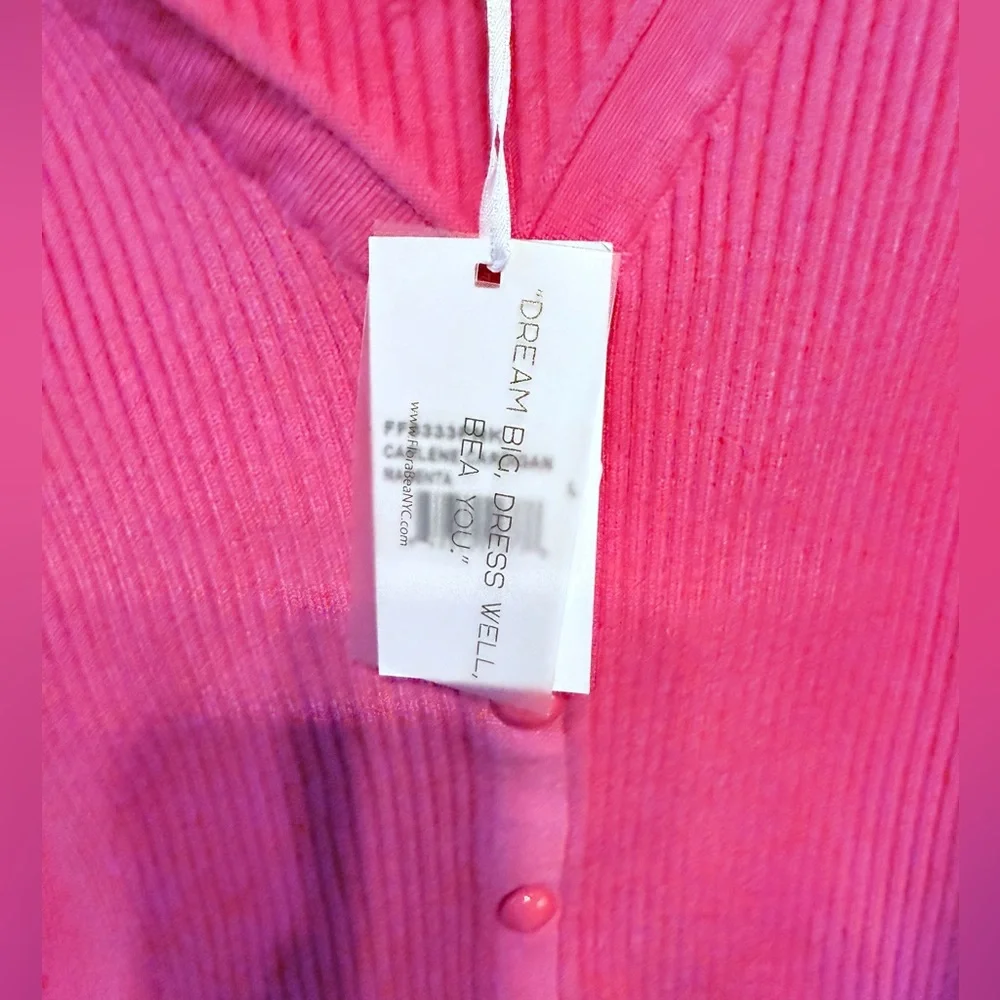 Flora Bea Pink Sweater - Picture 2 of 7